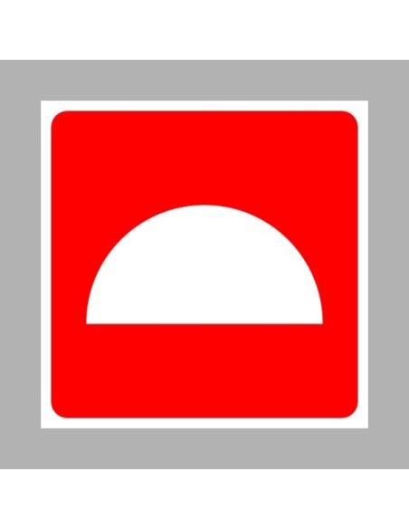 Tűzvédelmi matricák, táblák, jelek, piktogramok, - Tűzvédelmi jelek - Tűzjelző