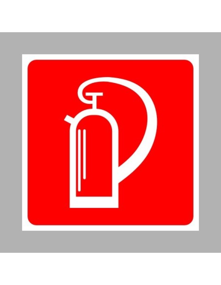 Tűzvédelmi matricák, táblák, jelek, piktogramok, - Tűzvédelmi jelek - Tűzoltó készülék
