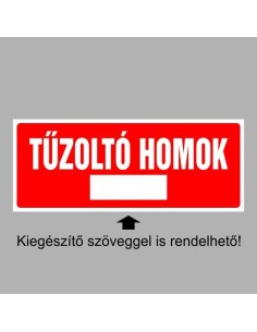 Tűzoltó homok 2