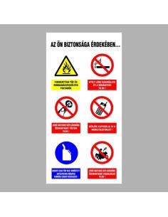 Tűzvédelmi tábla 2