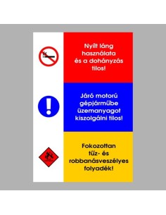 Tűzvédelmi tábla 2