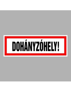 Dohányzóhely! 2