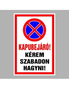 Kapubejáró! Kérem szabadon hagyni! 2