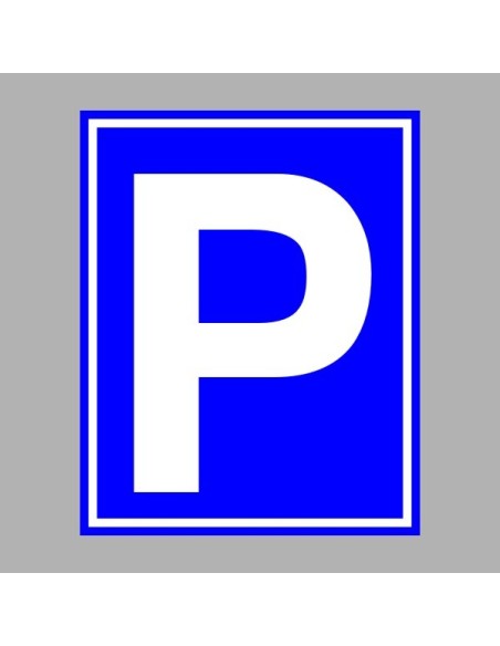 Figyelmeztető és tiltó matricák, táblák, - Parkolási táblák - Parkoló