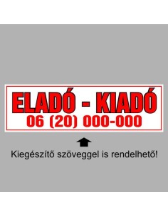 Eladó - Kiadó! 2