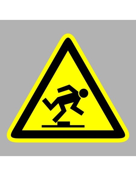 Figyelmeztető matricák, táblák, jelek, piktogramok - Piktogramok - Botlásveszély!
