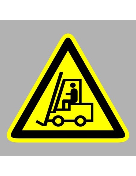 Figyelmeztető matricák, táblák, jelek, piktogramok - Piktogramok - Targonca közlekedés