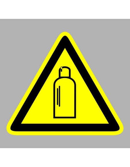 Figyelmeztető matricák, táblák, jelek, piktogramok - Piktogramok - Gázpalack