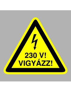 Vigyázz! 230V! 2