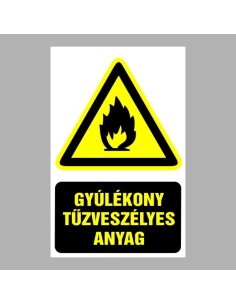Gyúlékony tűzveszélyes anyag 2