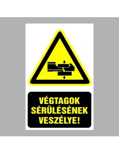 Végtagok sérülésének veszélye 2