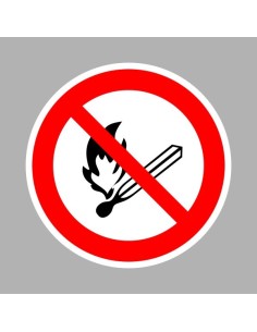 Nyílt láng használata tilos! 2