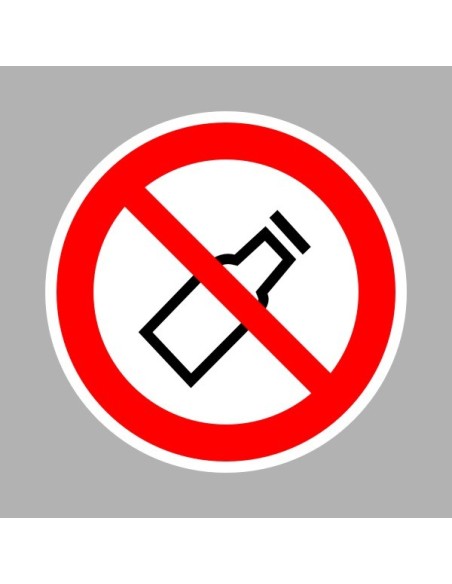 Tiltó matricák, táblák, jelek, piktogramok, - Piktogramok - Üveget kidobni tilos!