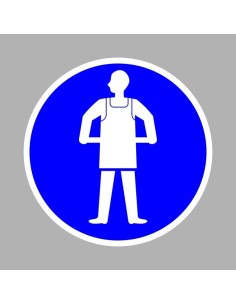 Védőkötény használata kötelező! 2