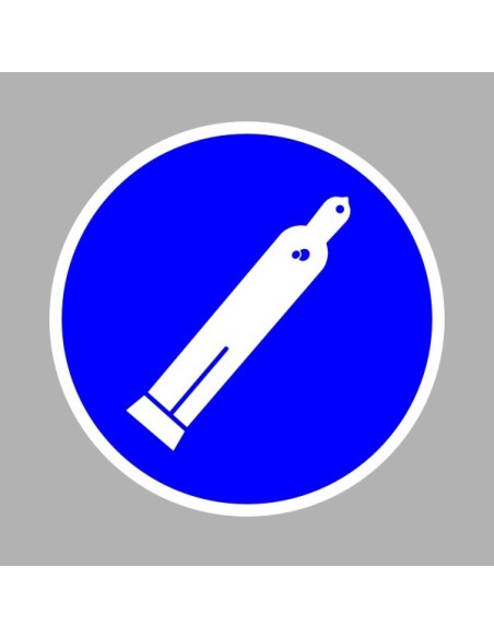 Rendelkező matricák, táblák, jelek, piktogramok, - Piktogramok - Nyomás alatti gázpalack