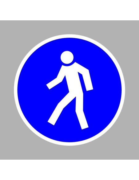 Rendelkező matricák, táblák, jelek, piktogramok, - Piktogramok - Gyalogosok részére!