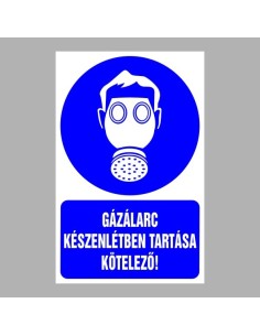 Gázálarc készenlétben tartása kötelező! 2