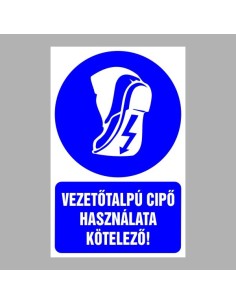 Vezetőtalpú cipő használata kötelező! 2