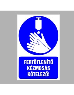 Fertőtlenítő kézmosás kötelező! 2