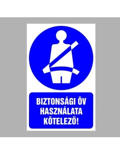 Biztonsági öv használata kötelező! 2