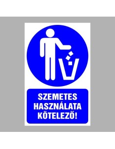 Szemetes használata kötelező! 2