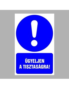 Ügyeljen a tisztaságra! 2