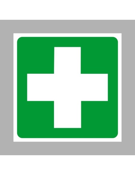 Menekülési út, vészkijárat, elsősegély matricák, táblák, jelek, piktogramok, - Elsősegély jelek - Elsősegély
