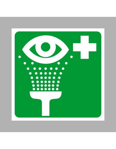 Menekülési út, vészkijárat, elsősegély matricák, táblák, jelek, piktogramok, - Elsősegély jelek - Szemmosó