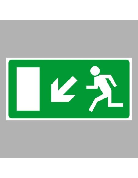 Menekülési út, vészkijárat, elsősegély matricák, táblák, jelek, piktogramok, - Menekülési út, vészkijárat jelek - Menekülési út,