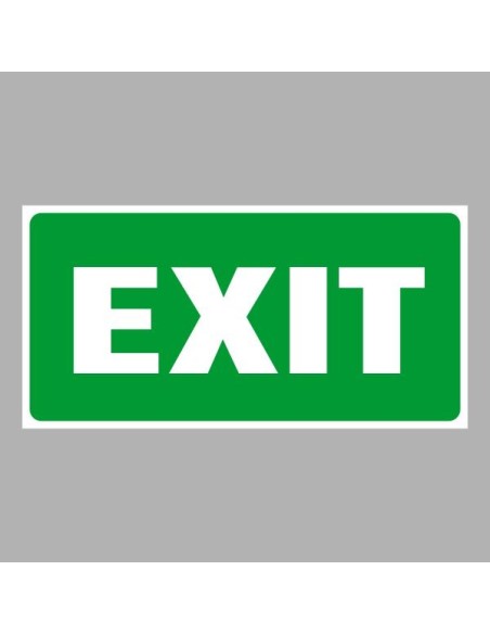 Menekülési út, vészkijárat, elsősegély matricák, táblák, jelek, piktogramok, - Menekülési út, vészkijárat jelek - Exit
