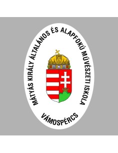 Címeres ovális táblák, címeres tábla - Magyar címeres ovális tábla