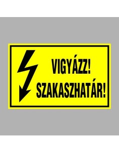 VIGYÁZZ! SZAKASZHATÁR! 2