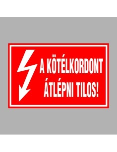 A KÖTÉLKORDONT ÁTLÉPNI TILOS! 2