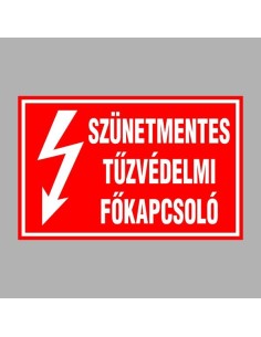 SZÜNETMENTES TÛZVÉDELMI FÕKAPCSOLÓ 2