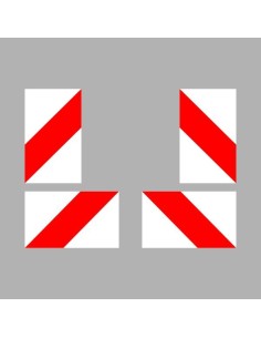 Veszélyt jelző figyelmeztető csíkok - Veszélyt jelző figyelmeztető csík