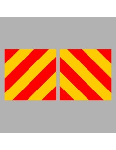 Veszélyt jelző figyelmeztető csíkok - Veszélyt jelző figyelmeztető csík