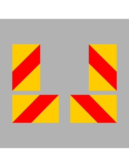 Veszélyt jelző figyelmeztető csíkok - Veszélyt jelző figyelmeztető csík