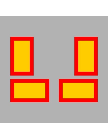 Veszélyt jelző figyelmeztető csíkok - Veszélyt jelző figyelmeztető csík