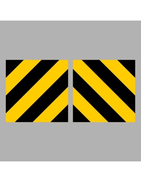 Veszélyt jelző figyelmeztető csíkok - Veszélyt jelző figyelmeztető csík