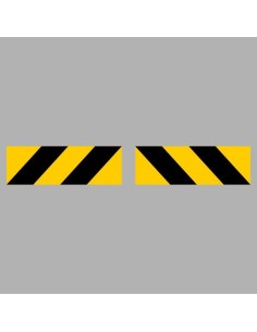 Veszélyt jelző figyelmeztető csíkok - Veszélyt jelző figyelmeztető csík