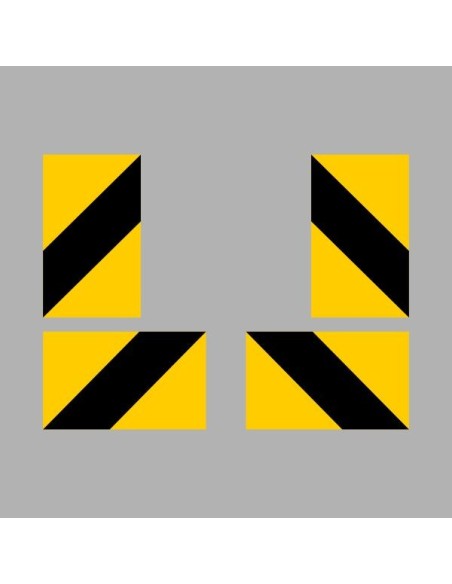 Veszélyt jelző figyelmeztető csíkok - Veszélyt jelző figyelmeztető csík