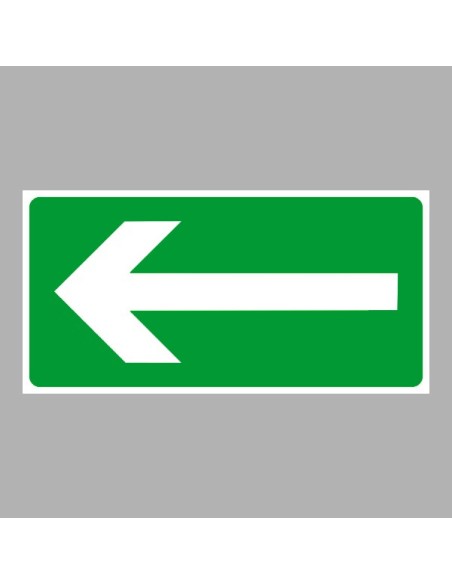 Menekülési út, vészkijárat, elsősegély matricák, táblák, jelek, piktogramok, - Menekülési út, vészkijárat jelek - Irány nyil