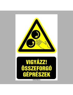 Vigyázz! Összeforgó géprészek - Mozgó alkatrészek 2
