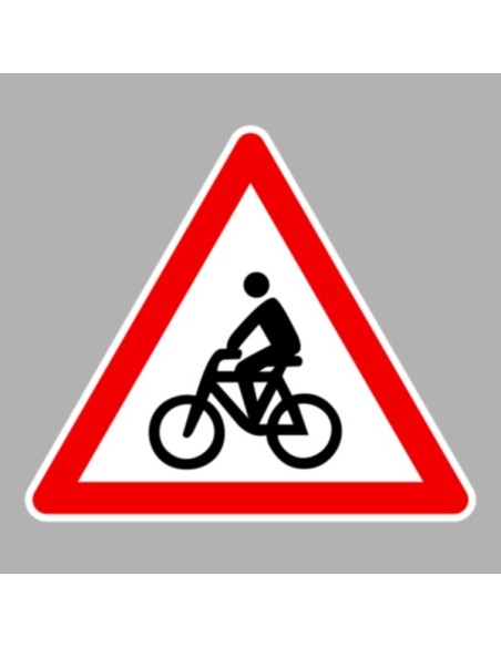 KRESZ tábla, Közúti jelzőtábla - "A" Veszélyt jelző táblák - Kerékpárosok