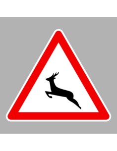 KRESZ tábla, Közúti jelzőtábla - "A" Veszélyt jelző táblák - Szabadon élő állatok