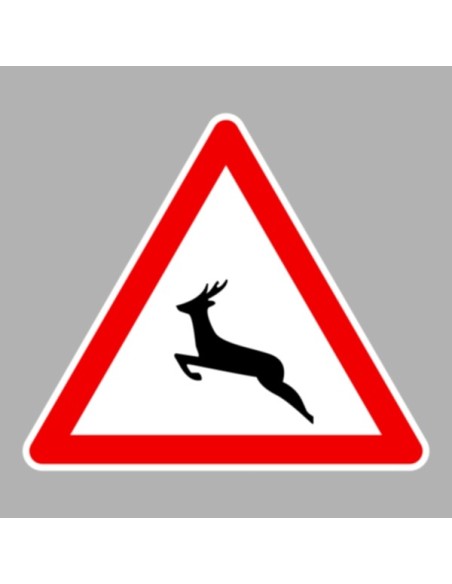 KRESZ tábla, Közúti jelzőtábla - "A" Veszélyt jelző táblák - Szabadon élő állatok