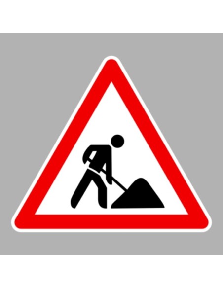 KRESZ tábla, Közúti jelzőtábla - "A" Veszélyt jelző táblák - Úton folyó munkák