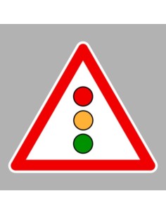 KRESZ tábla, Közúti jelzőtábla - "A" Veszélyt jelző táblák - Forgalomirányító fényjelző készülék