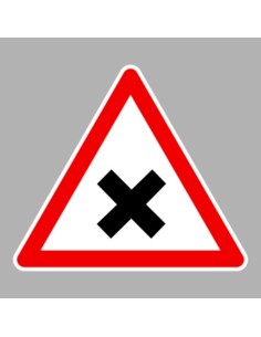 KRESZ tábla, Közúti jelzőtábla - "A" Veszélyt jelző táblák - Egyenrangú utak kereszteződése