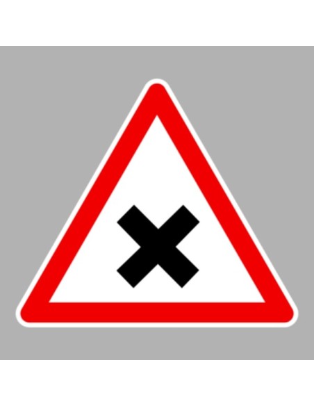 KRESZ tábla, Közúti jelzőtábla - "A" Veszélyt jelző táblák - Egyenrangú utak kereszteződése
